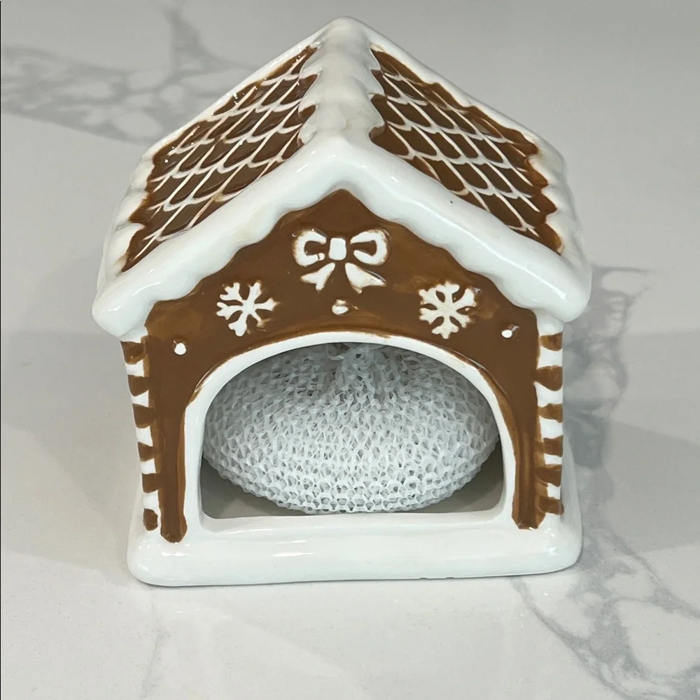 Cute.🫚House Sponge Holder